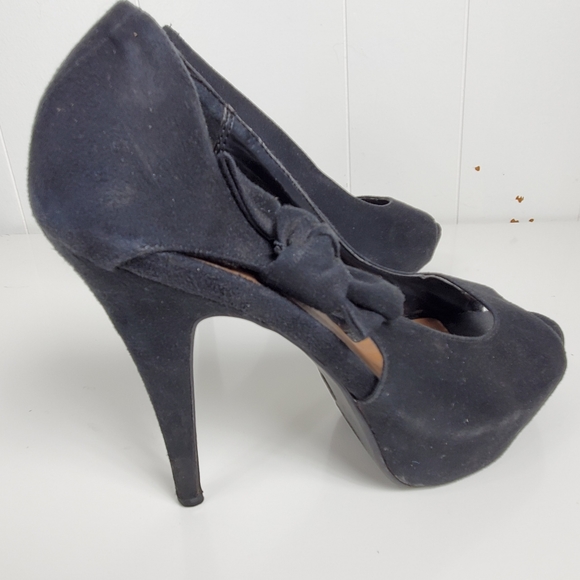 Xhilaration open toe 5" heels size 8.5 - Picture 9 of 11